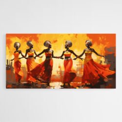 Cuadro Bailarinas Africanas