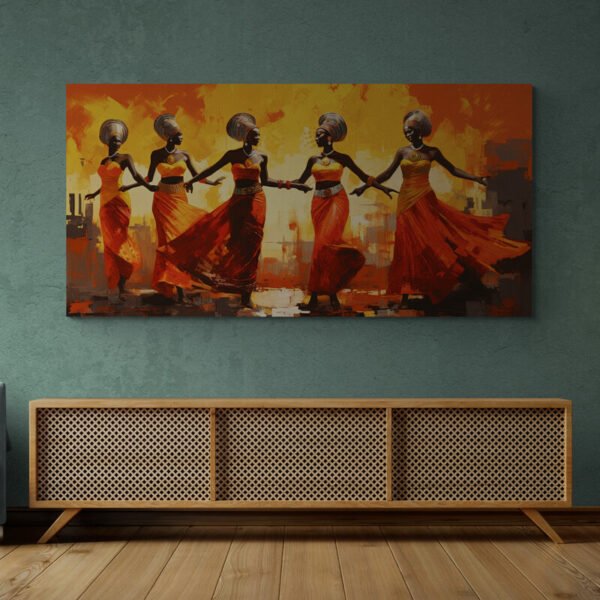 Cuadro Bailarinas Africanas