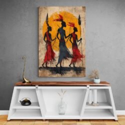 Cuadro Africano Antiguo