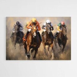 Cuadro Caballos de Carrera