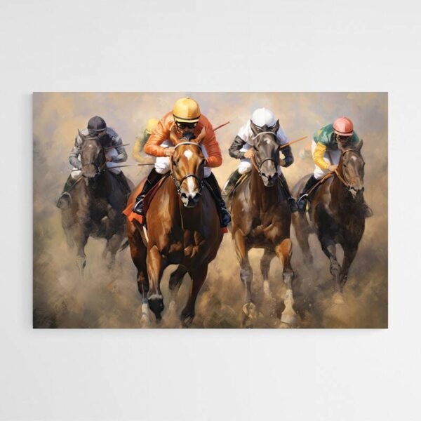 Cuadro Caballos de Carrera