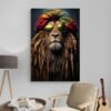 Cuadro León Rasta