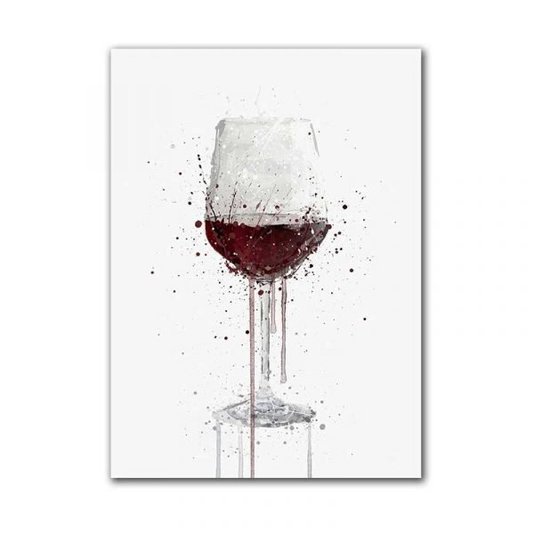 Cuadro Vaso de Vino
