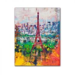 Cuadro Pintura Abstracta París