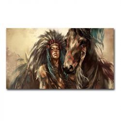 Cuadro Caballo Indio