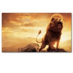 Cuadro León Rugiente