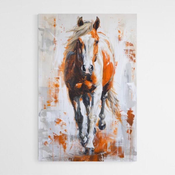 Cuadro Caballo Naranja