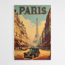 Póster París Vintage