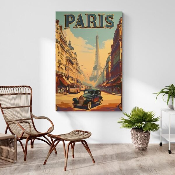 Póster París Vintage