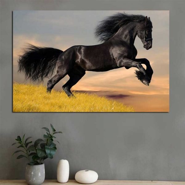 Cuadro Caballo Negro