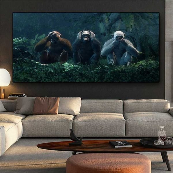 Cuadro Los 3 Monos