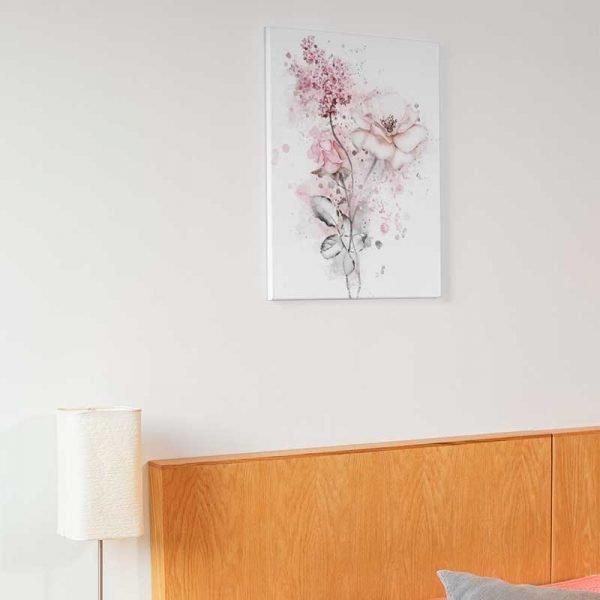 Cuadro Escandinavo Rosa