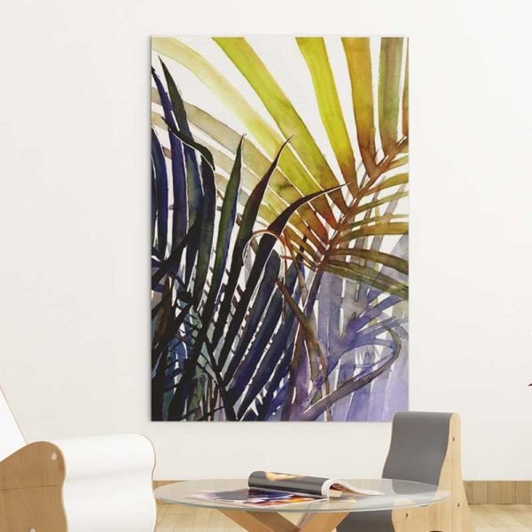 Cuadro Hojas Tropicales