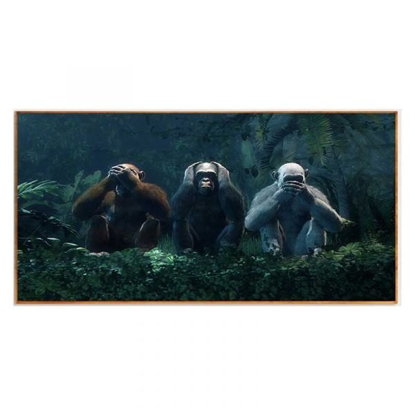 Cuadro Los 3 Monos