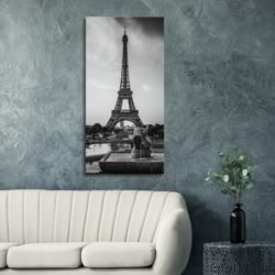 Cuadro Torre Eiffel Blanco y Negro