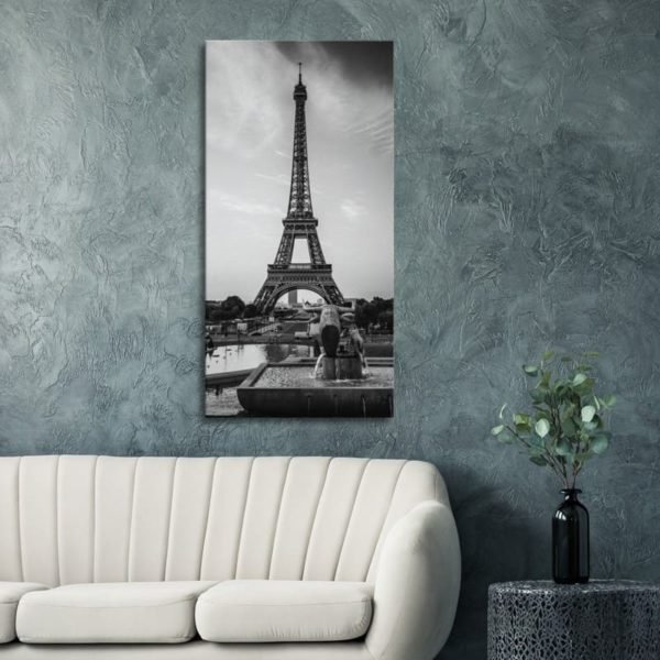 Cuadro Torre Eiffel Blanco y Negro