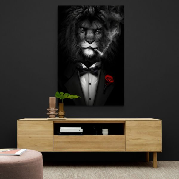 Cuadro León Mafia