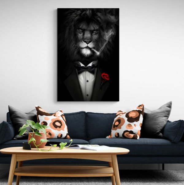 Cuadro León Mafia