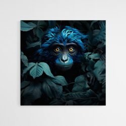 Cuadro Mono Azul