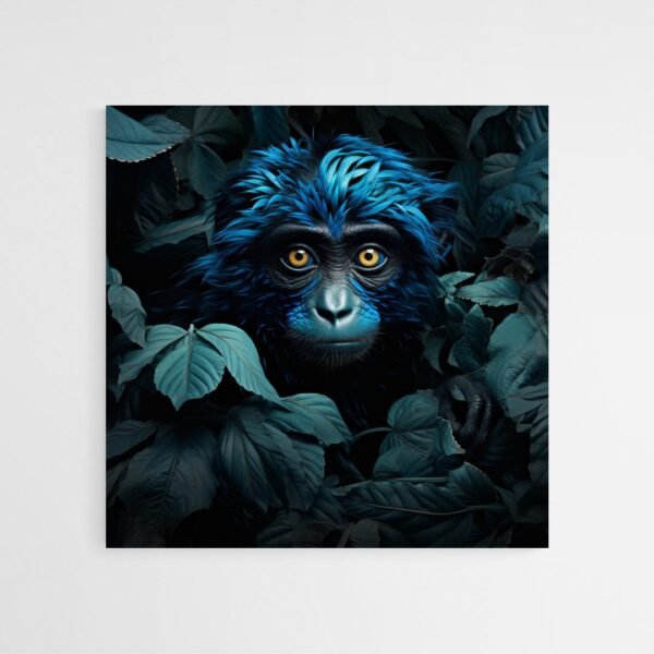 Cuadro Mono Azul