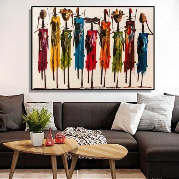 Cuadro Estilo Africano