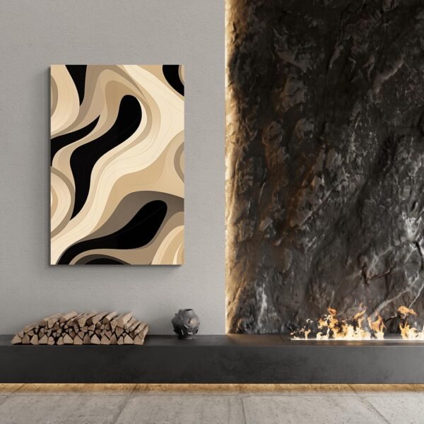 Cuadro Abstracto Beige