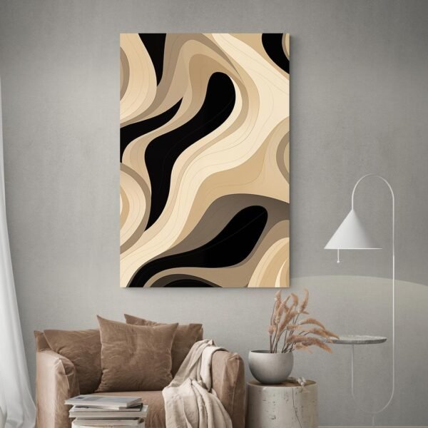 Cuadro Abstracto Beige