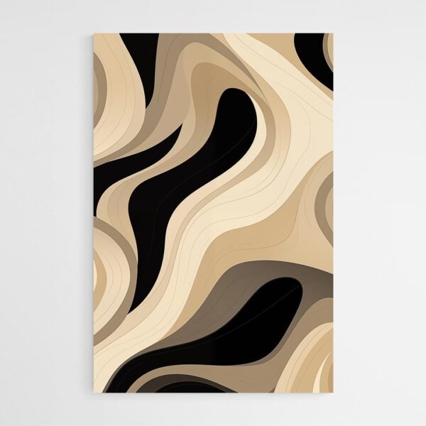 Cuadro Abstracto Beige