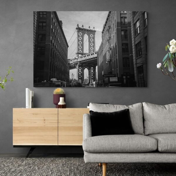 Cuadro Nueva York Blanco y Negro