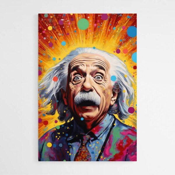 Cuadro Einstein Pop Art