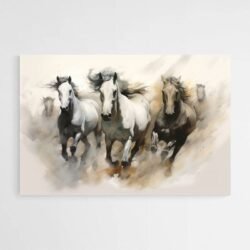 Cuadro Caballos al Galope