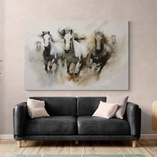 Cuadro Caballos al Galope