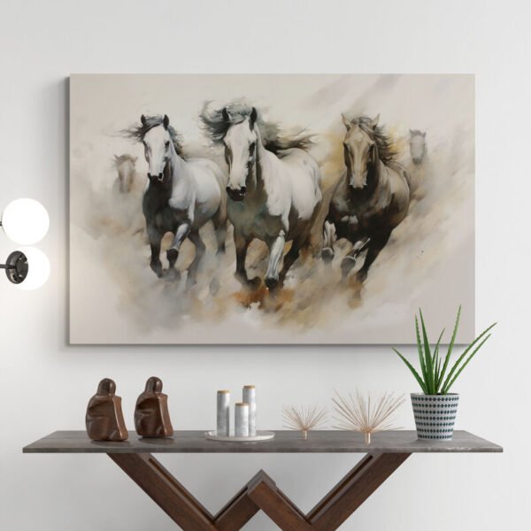 Cuadro Caballos al Galope