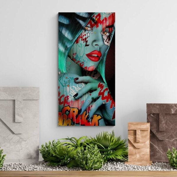 Cuadro Pop Art Mujer