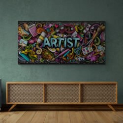 Cuadro Artista Street Art