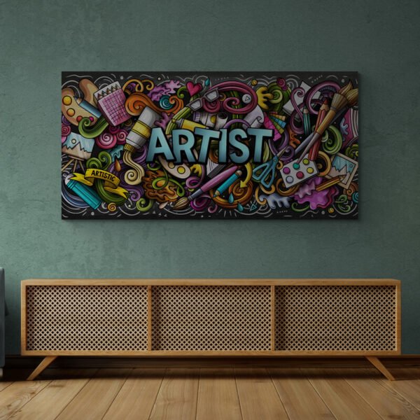 Cuadro Artista Street Art