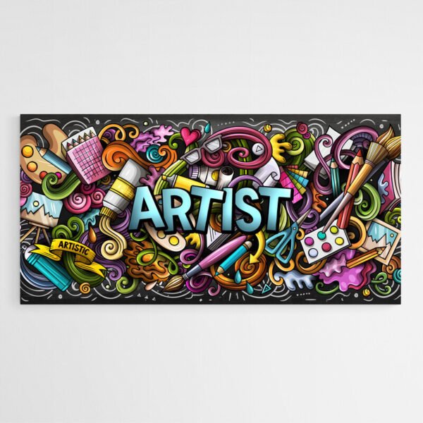 Cuadro Artista Street Art