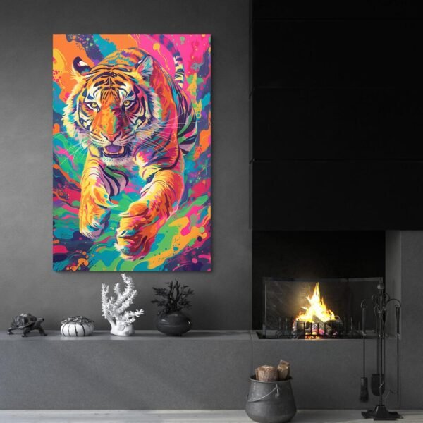 Cuadro Felino Pop Art