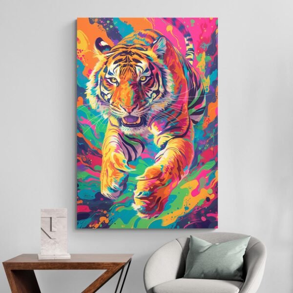 Cuadro Felino Pop Art