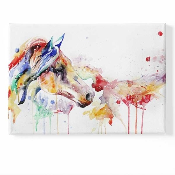 Cuadro Caballo Colorido