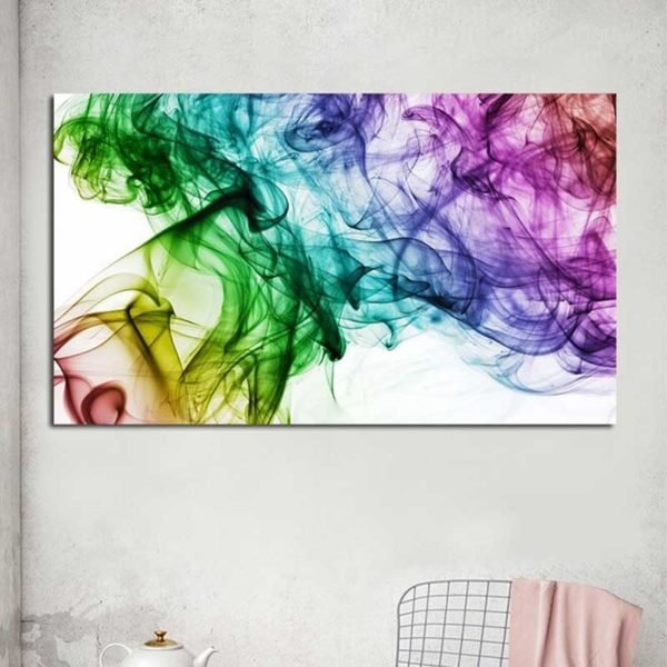 Cuadro Abstracto Humo