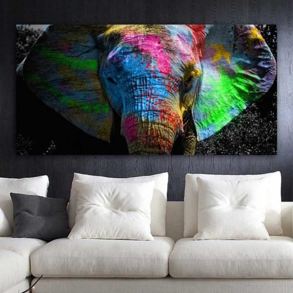 Cuadro Elefante Diseño