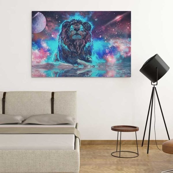 Cuadro León Celestial
