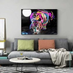 Cuadro Tigre Pop Art