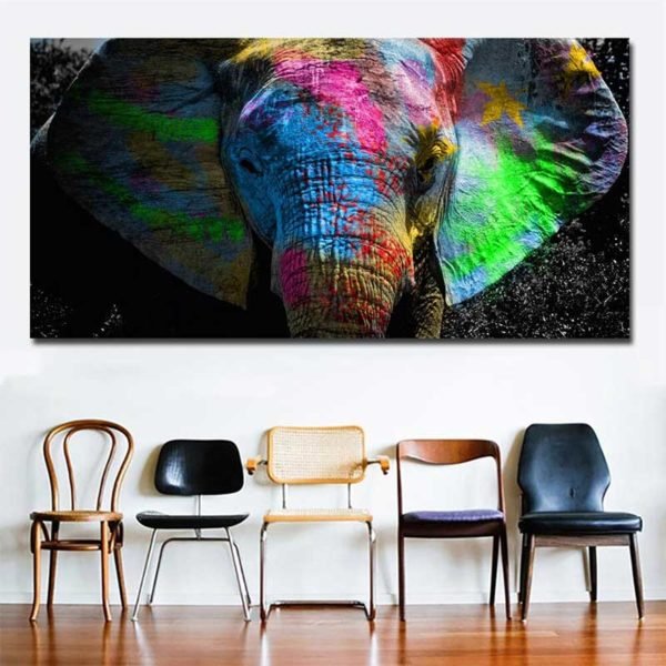 Cuadro Elefante Diseño