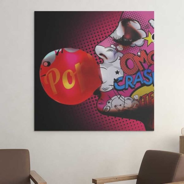 Cuadro Pop Art Chicle