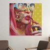 Cuadro Pop Art Amarillo
