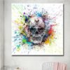Cuadro Pop Art Calavera