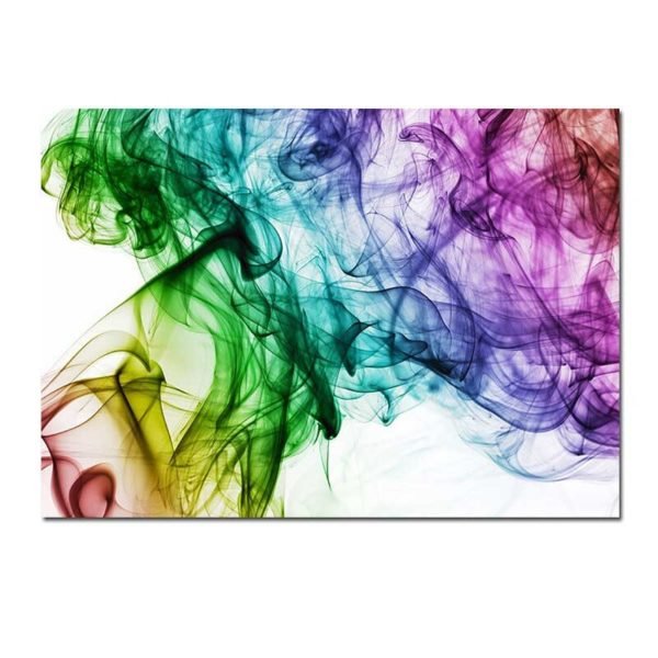 Cuadro Abstracto Humo