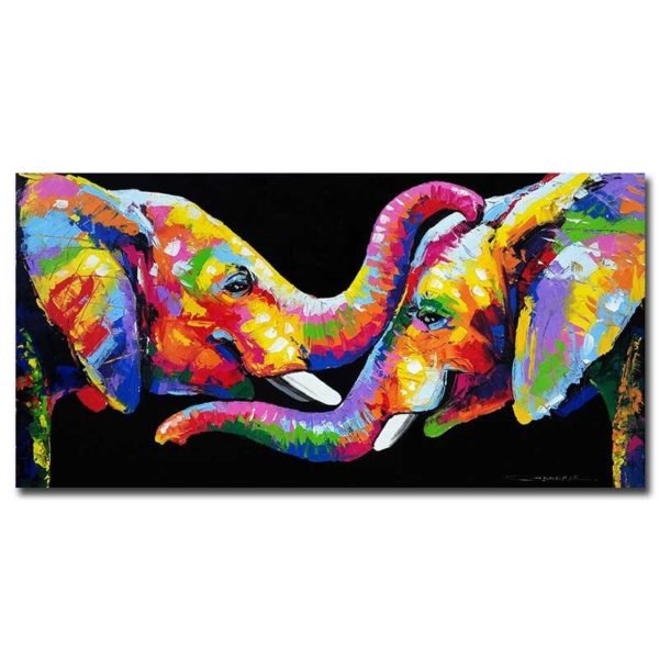 Cuadro Elefante Pop Art
